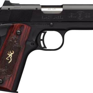 BROWNING 1911-22 MEDALLION - COMPACT 22LR 3.6"FS BLK/RSWD