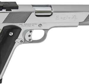 IVER JOHNSON EAGLE XL - 45ACP 6" ADJ POLISHED CHROME