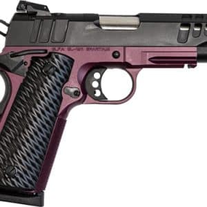 GLFA 1911 PISTOL 45ACP 4.25" - BLACK SLIDE BLACK CHERRY FRAME