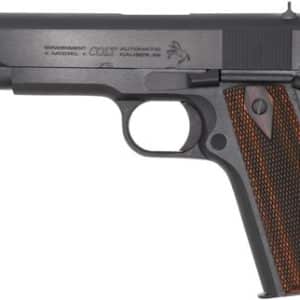 COLT GOVERNMENT 1911 45ACP 5" - 7RD BLUED ROSEWOOD