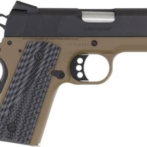COLT DEFENDER 45ACP 3" 7RD FDE - CERAKOTE BLUED G10 GRIPS