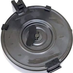 IVER JOHNSON MAGAZINE AK47 - 75RD BLACK METAL