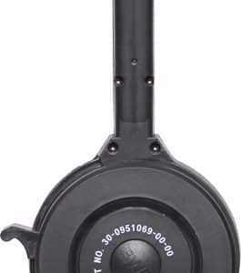 IVER JOHNSON MAGAZINE POLYMER - FITS GLOCK 9MM 50RD DRUM BLK