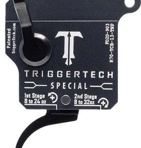 TRIGGERTECH REM 700 TWO STAGE - BLACK SPECIAL PRO CURVED CLEAN