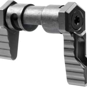 Metal adjustable clamp with two serrated handles and a central pivot point.