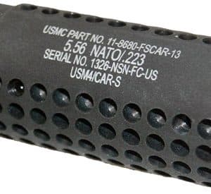 GUNTEC AR15 FAKE SUPPRESSOR - SOCOM MINI 1/2X28 TPI BLACK