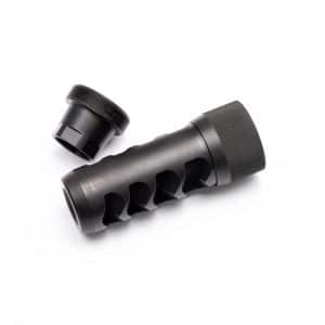 Area 419 Sidewinder Magnum Self Timing Muzzle Brake 338 cal Black Nitride 5/8-24