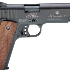 ATI GSG M1911 Handgun  .22 LR 10rd Magazine 5" Barrel Wood Grips Threaded Barrel