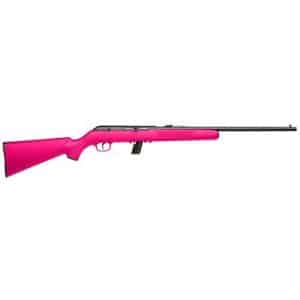 Savage Arms Model 64 F Rifle .22 LR 10rd Magazine 21" Barrel Pink