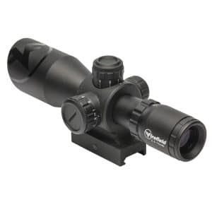 Firefield Barrage Rifle Scope - 2.5-10x40mm Illuminated Mil-Dot Reticle Black Matte