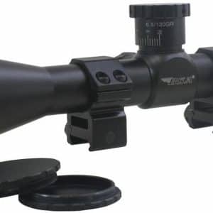 BSA Sweet 6.5 Creedmoor 4.5-18x 40mm AO Rifle Scope with Weaver Rings - Clam Pack