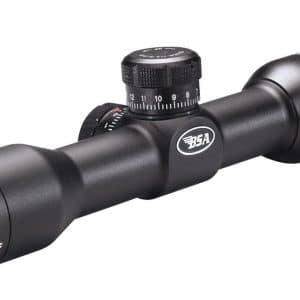 BSA Tactical Weapon Rifle Scope - 4x30mm Mil-Dot 23-10.4' 4" Matte