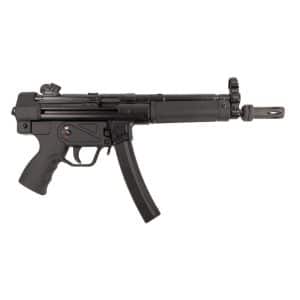 SDS Imports MAC 5 Handgun 9mm Luger 30rd Magazines (2) 8.9" Barrel Black with Sling Cleaning Kit and Case