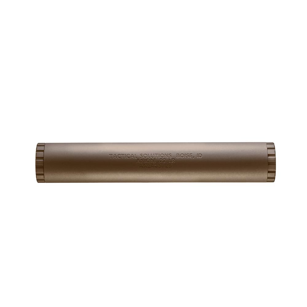 TacSol AXIOM Rimfire Suppressor 6" 1/2x28 Quicksand