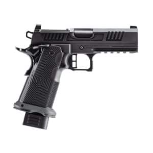 Alpha Foxtrot AF1911-Romulus MOS Adapter Handgun 9mm Luger 17(1) & 20rd(1) Magazines 4.25" Bull Barrel DLC Black