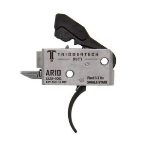 TriggerTech AR-10 Duty Trigger Single-Stage 3.5 lb Curved Black