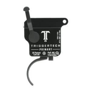 TriggerTech Rem 700 Primary Curved Trigger Single Stage Black/Black