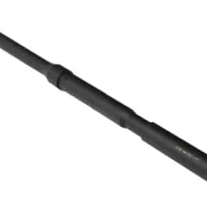 Black telescoping camera monopod laid diagonally across the frame.
