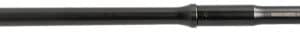 Black expandable baton with a wooden grip on the left, laid out horizontally on a light background.