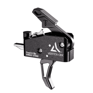 Black Vertex CBX single-stage mechanical release with trigger lever and text 'Fixed 3.5 lbs' on a white background.