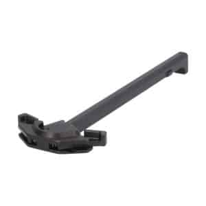 Clamp-on guitar capo with a long adjustable arm and lever at the clamp end