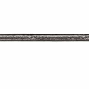 Braided stainless steel flexible hose with threaded fittings on both ends used for high-pressure connections