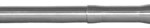 Metal cylindrical shaft with threaded ends, likely a machine drive shaft or spindle component.