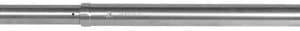 Long stainless steel rod with a thicker middle section and tapered ends.