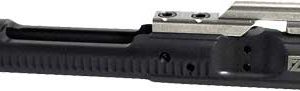Close-up of a black Fail Zero AR-15 bolt carrier component, showing the finish and attachment areas.