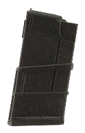 Black leather wallet with a strap closure, angled against a white background.