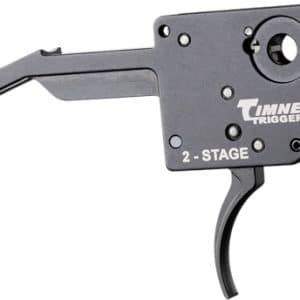 Two-stage rifle trigger module labeled '2-Stage' by Tunney Triggers USA (informational component)