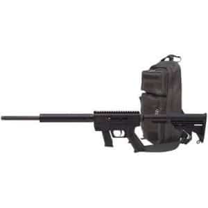 Just Right Carbine Gen3 Safe Takedown Rifle 9mm Luger 10rd Glock Style Magazine 17" Barrel Black 17in Thordsen Stock w/Slingpack