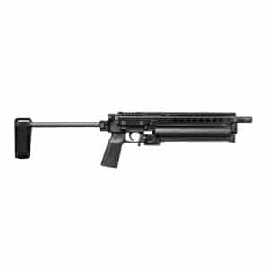Kel-Tec KP50 Pistol 5.7x28mm 50rd Magazines(2) 9.6" Threaded Barrel Brace Black Jungle Clip