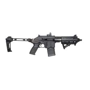 Kel-Tec PLR16 Defender Handgun .223 Rem/5.56mm 10rd Magazine 9" Barrel Viridian RFX11 Red Dot & Strike Industries Brace