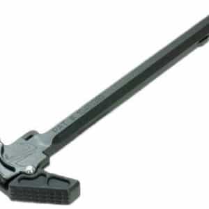 Long-handled lever clamp with a jaw at the end for gripping materials