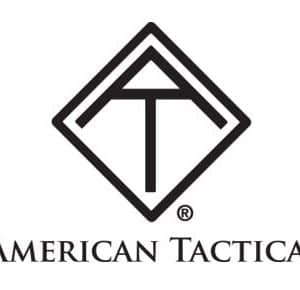 American Tactical logo: diamond emblem with stylized A and T and the words AMERICAN TACTICAL.