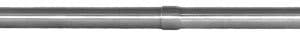 Metal cylindrical shaft with stepped diameter sections and end fittings, likely a mechanical drive shaft