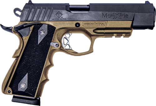 ATI HGA FXH-45 HYBRID 45ACP - 5" FS 8RD BLK/FDE MOXIE