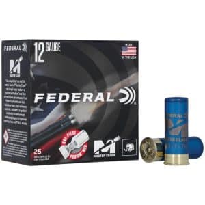 Federal Master Class Shotshells 12ga 2-3/4" 1-1/8oz 1235 fps #8 25/ct